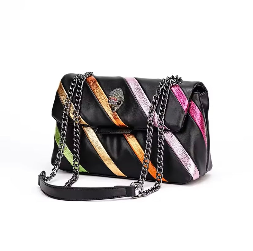 Kurt Geiger Color Blocking Chain Strap