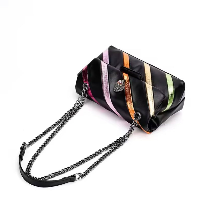 Kurt Geiger Color Blocking Chain Strap