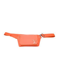 Louis Vuitton Unisex LV Aerogram Takeoff Sling Saffron Yellow Cowhide Leather