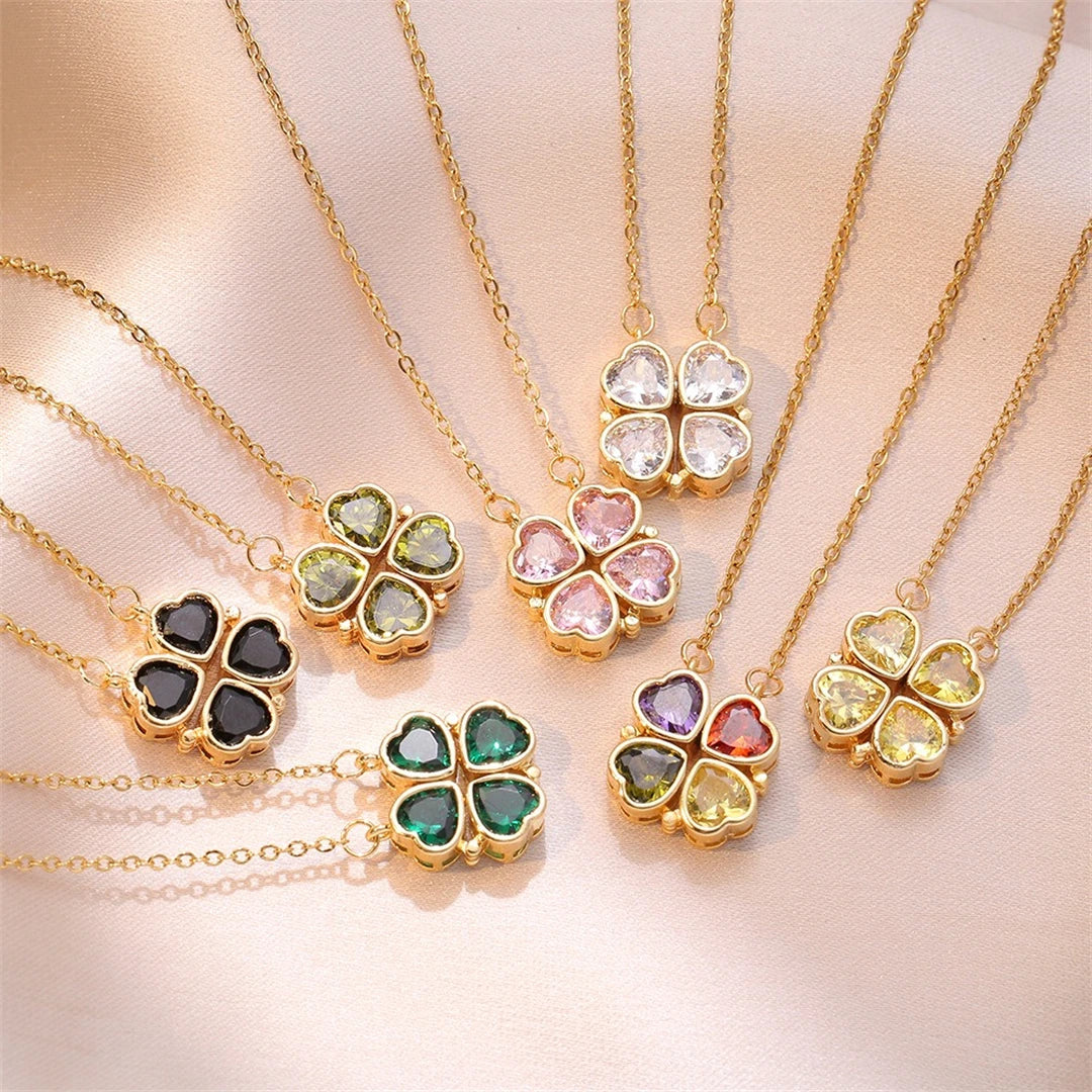 Four Leaf Clover  Necklace