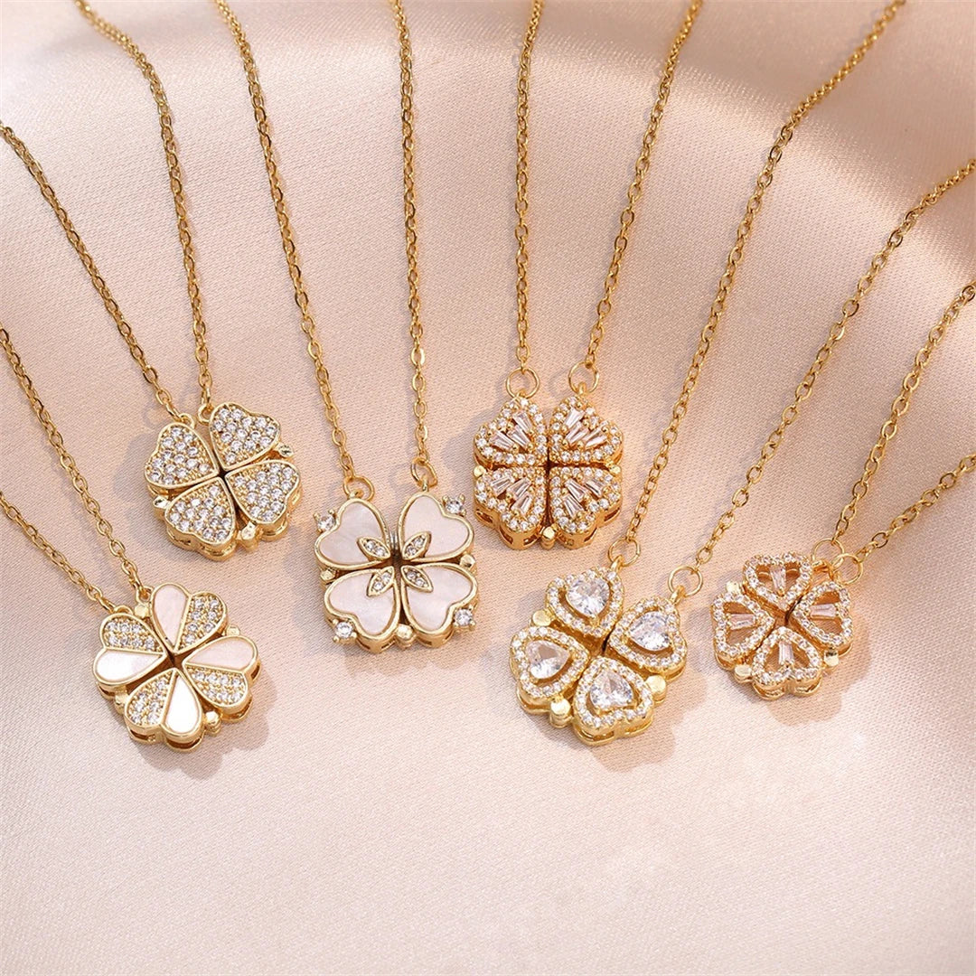 Four Leaf Clover  Necklace